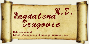 Magdalena Drugović vizit kartica